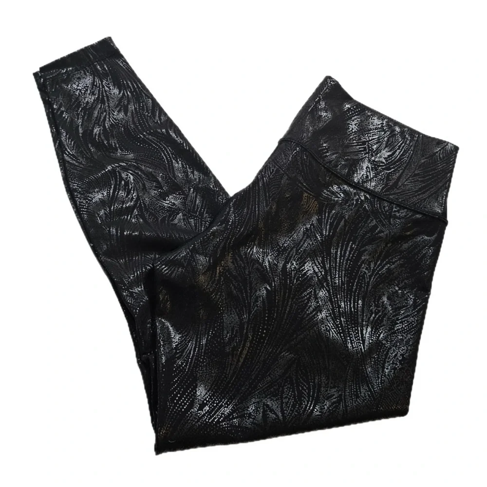 NWOT Lululemon Wunder Under High-Rise Tight 28" *Shine (Acclimatize Black Foil) - Picture 6 of 16